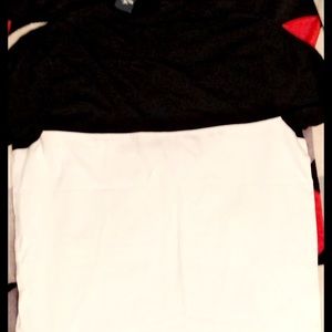 HOLLISTER Black/White T-Shirt